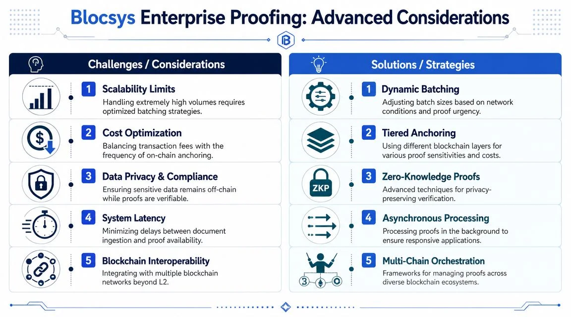 Advanced Considerations for Enterprise-Grade Systems