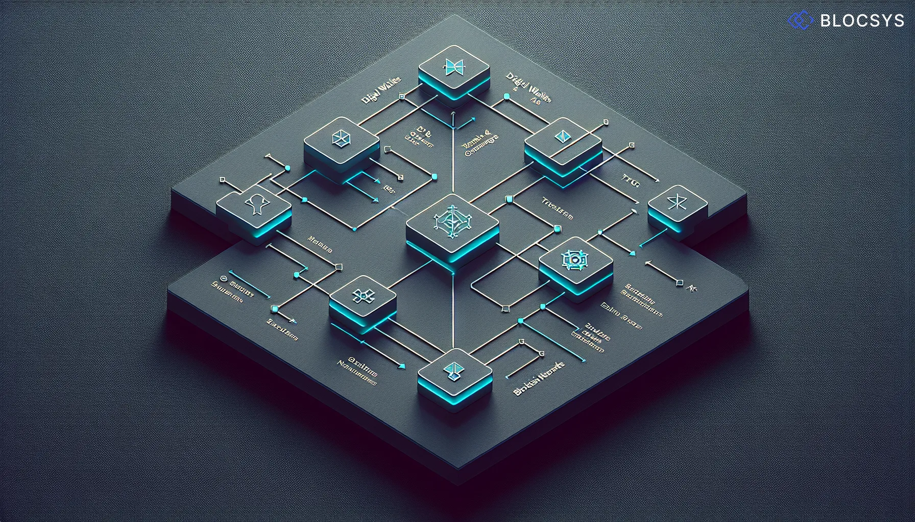 Architecture diagram showing the SSI investment ecosystem layers: End-User Layer (Digital Wallet Applications) → Protocol Layer (DID Methods, Verifiable Credential Standards) → Blockchain Layer (Ethereum, Hyperledger Indy, Sovrin, Polygon ID) → Governance Layer (Trust Frameworks, Regulatory Bodies) → Enterprise Integration Layer (APIs, SDKs, Identity Hubs) with investment entry points highlighted at each layer