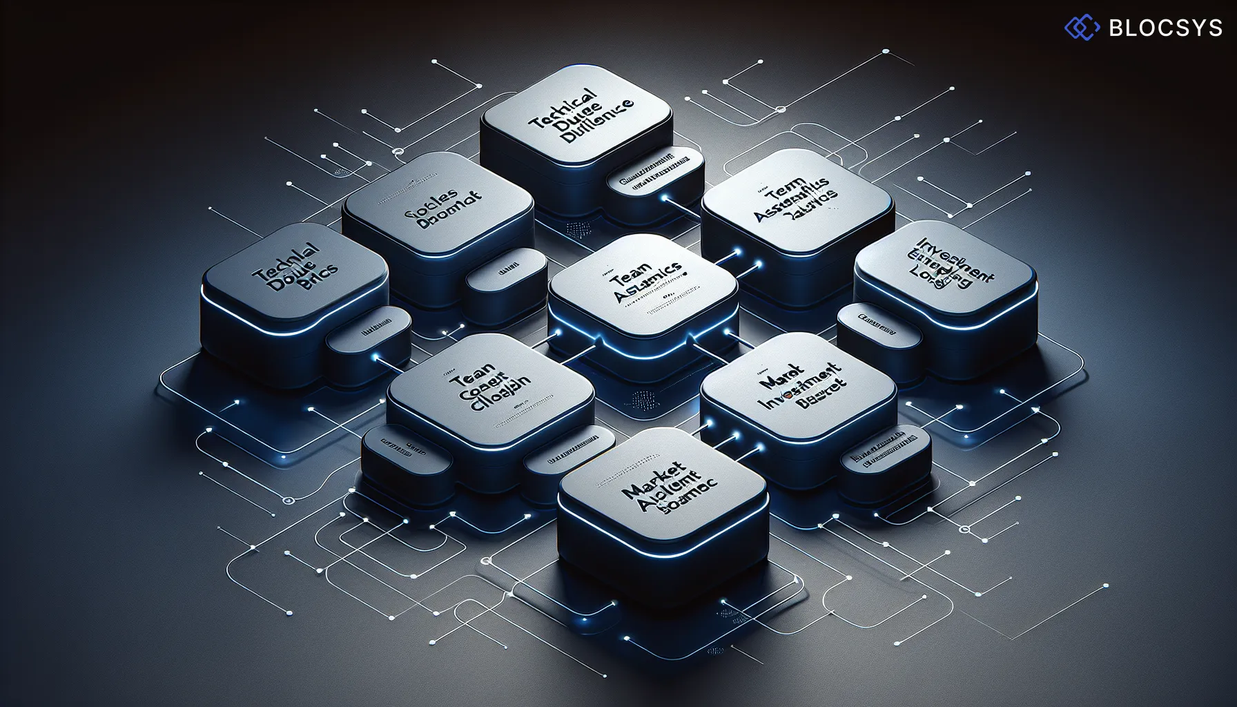 Flow diagram showing the Web3 VC Fund Evaluation Process: Technical Due Diligence → Token Economics Review → Team Assessment → Market Opportunity Analysis → Term Sheet Negotiation → Investment Closing → Post-Investment Support Activation