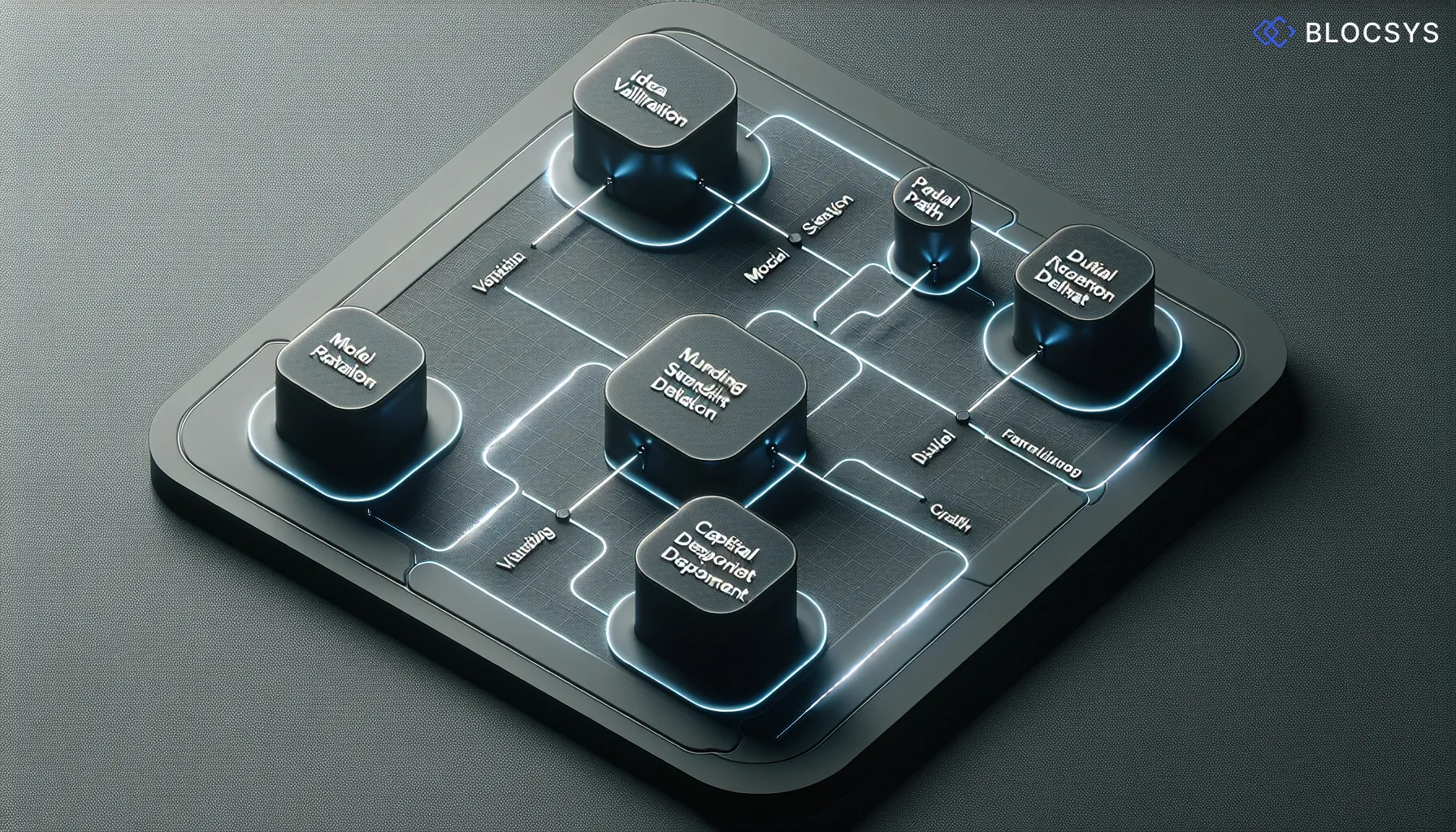 [Process flow diagram showing Web3 funding model selection: Idea Validation → Equity or Token Model Decision → VC Pitch Path or Token Sale Path or DAO Grant Path → Due Diligence → Term Sheet or Token Agreement → Capital Deployment]